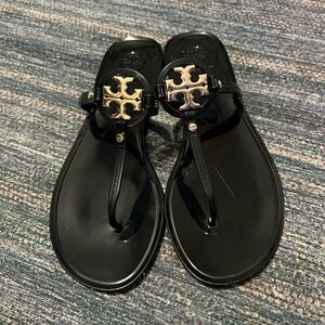 Tory Burch Mini Miller Jelly Sandal - Black